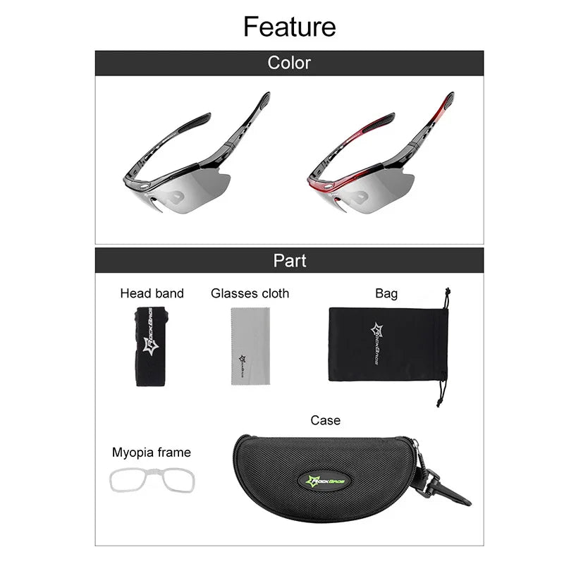 ROCKBROS Ultralight Cycling Glasses